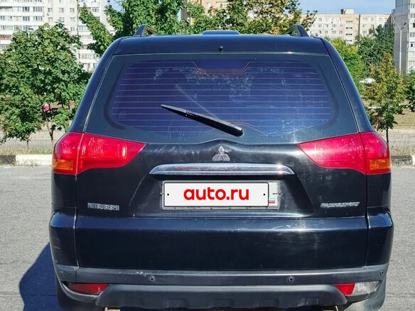 2012 Mitsubishi Pajero Sport II, чёрный - вид 6