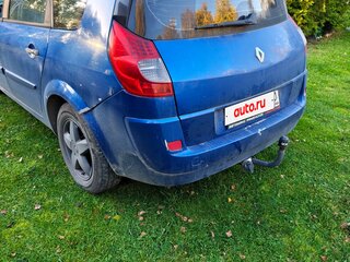 2008 Renault Scenic Grand II Рестайлинг, синий, 490000 рублей, вид 3