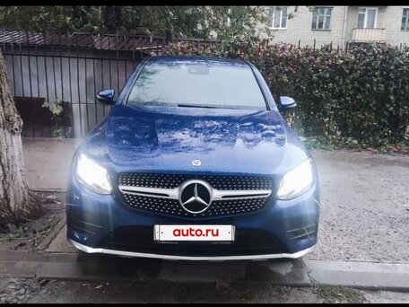 2019 Mercedes-Benz GLC Coupe 250 d I (C253), синий, 4200000 рублей, вид 2