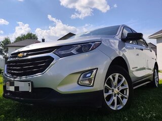 2019 Chevrolet Equinox III, серебристый, 1420500 рублей, вид 2