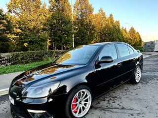 2012 Skoda Octavia RS II Рестайлинг, чёрный, 1650000 рублей, вид 2
