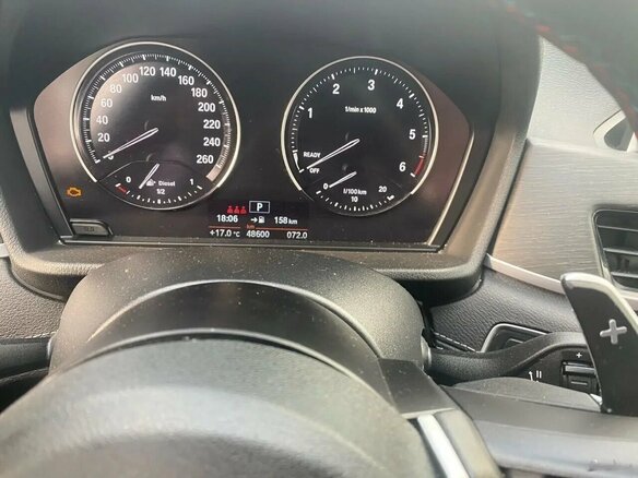 2022 BMW X1 18d xDrive II (F48) Рестайлинг, серый, 3800000 рублей - вид 14