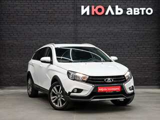 2019 Lada (ВАЗ) Vesta SW Cross I, белый, 1040000 рублей, вид 3