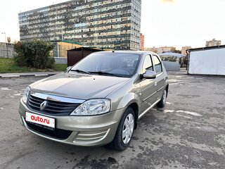 2013 Renault Logan I Рестайлинг, бежевый, 650000 рублей, вид 4
