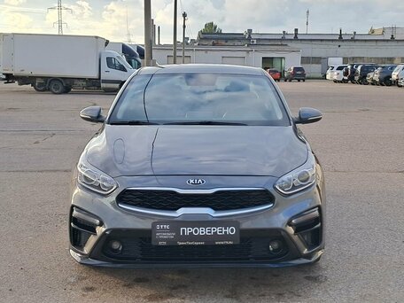 2021 Kia Cerato IV Рестайлинг, серый, 1670000 рублей, вид 2