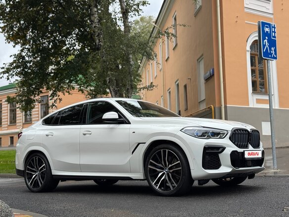 2022 BMW X6 40d III (G06), белый - вид 6