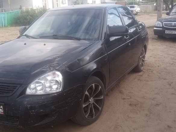 2011 Lada (ВАЗ) Priora I, синий, 235000 рублей - вид 1