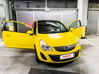 2011 Opel Corsa D Рестайлинг II, жёлтый, 590000 рублей, вид 3