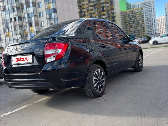 2025 Lada (ВАЗ) Granta I Рестайлинг, чёрный, 760000 рублей - вид 10