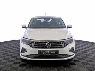 2022 Volkswagen Polo VI, белый, 1490000 рублей, вид 2