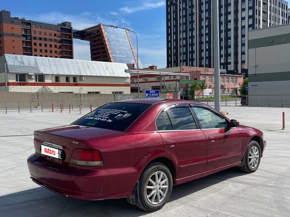2000 Mitsubishi Galant VIII Рестайлинг, красный, 425000 рублей - вид 7
