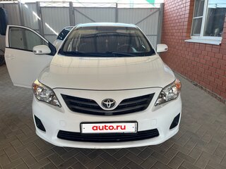 2012 Toyota Corolla X (E140, E150) Рестайлинг, белый, 880000 рублей, вид 1