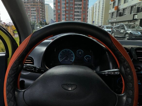 2007 Daewoo Matiz I Рестайлинг, жёлтый, 250000 рублей - вид 8