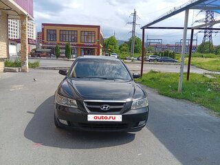 2007 Hyundai Sonata V (NF), чёрный, 670000 рублей, вид 1