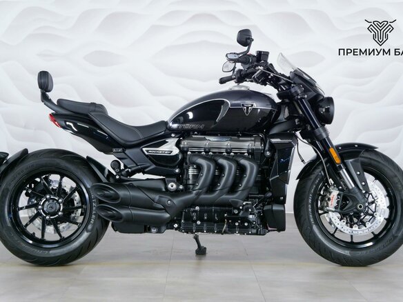 2026 Triumph Rocket 3, чёрный, 3299000 рублей