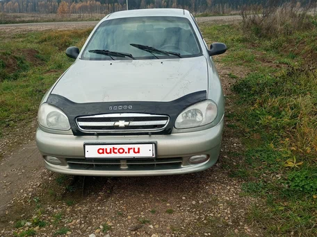 2006 Chevrolet Lanos I, серебристый, 100000 рублей, вид 1