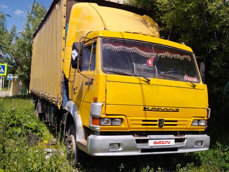 2007 КамАЗ 4308, жёлтый, 750000 рублей, вид 1