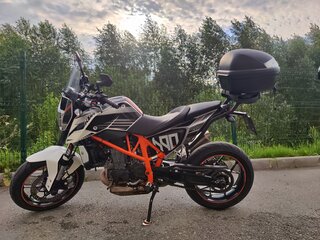 2013 KTM 690 Duke, чёрный, 395000 рублей, вид 1