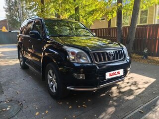 2006 Toyota Land Cruiser Prado 5-speed 120 Series, чёрный, 2400000 рублей, вид 2