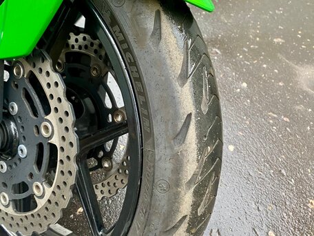 2013 Kawasaki ER-6F (Ninja 650R), зелёный, 530000 рублей, вид 5