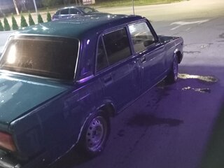 2005 Lada (ВАЗ) 2107, синий, 75000 рублей, вид 1
