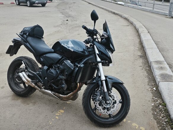 2010 Honda CB 600F Hornet, чёрный, 550000 рублей