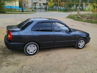 2008 Hyundai Accent ТагАЗ II, серый, 400000 рублей, вид 3