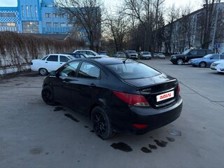 2014 Hyundai Solaris I, чёрный, 310000 рублей, вид 4
