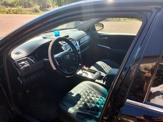 2014 Toyota Camry VII (XV50), чёрный, 1600000 рублей, вид 5