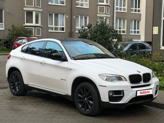 2014 BMW X6 30d I (E71) Рестайлинг, белый, 2400000 рублей, вид 2