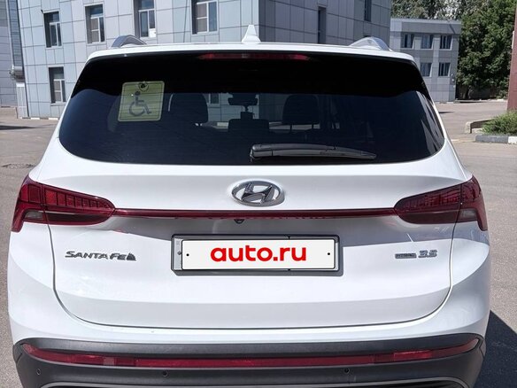 2022 Hyundai Santa Fe IV Рестайлинг, белый, 3999999 рублей - вид 4
