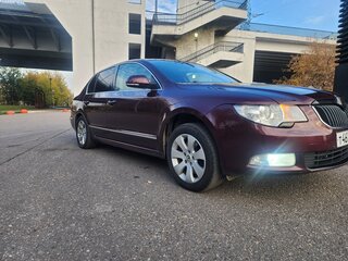 2010 Skoda Superb DSG II, пурпурный, 850000 рублей, вид 1