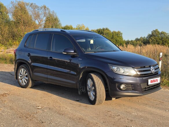 2016 Volkswagen Tiguan Euro 6 I Рестайлинг, синий, 1350000 рублей - вид 3