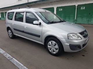 2014 Lada (ВАЗ) Largus I, серый, 750000 рублей, вид 2