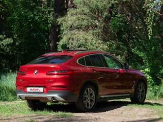 2020 BMW X4 20d II (G02), красный, 4550000 рублей, вид 4