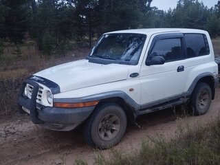2003 SsangYong Korando II, белый, 500000 рублей, вид 5