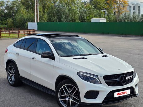 2018 Mercedes-Benz GLE Coupe 350 d I (C292), белый, 4300000 рублей, вид 4