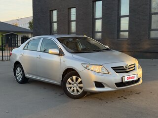 2008 Toyota Corolla X (E140, E150), серебристый, 680000 рублей, вид 5