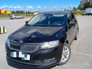 2017 Skoda Rapid I Рестайлинг, чёрный, 1055000 рублей, вид 1