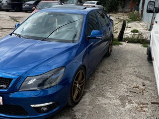 2012 Skoda Octavia RS II Рестайлинг, синий, 1500000 рублей, вид 1