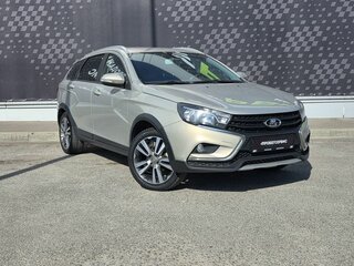 2018 Lada (ВАЗ) Vesta SW Cross I, бежевый, 980000 рублей, вид 2