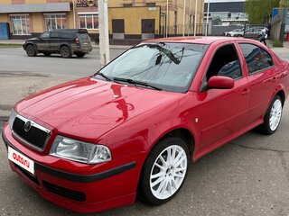 2007 Skoda Octavia I (A4) Рестайлинг, красный, 550000 рублей, вид 1