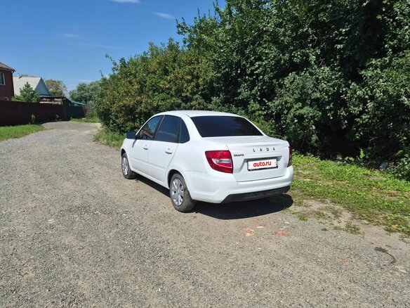 2023 Lada (ВАЗ) Granta I Рестайлинг, белый, 790000 рублей - вид 5