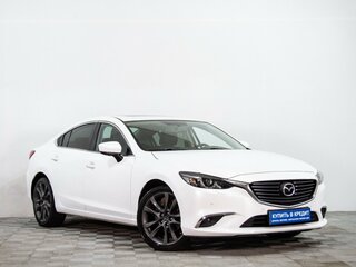 2016 Mazda 6 III (GJ) Рестайлинг, белый, 1949000 рублей, вид 1