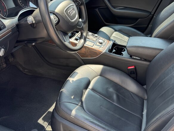 2012 Audi A6 IV (C7), белый, 1630000 рублей - вид 7