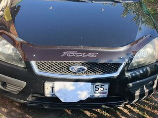 2008 Ford Focus II Рестайлинг, чёрный, 450000 рублей, вид 1