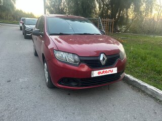 2017 Renault Logan II, красный, 400000 рублей, вид 2