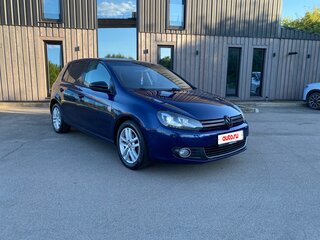 2011 Volkswagen Golf VI, синий, 800000 рублей, вид 1