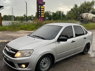 2012 Lada (ВАЗ) Granta I, серебристый, 280000 рублей, вид 1