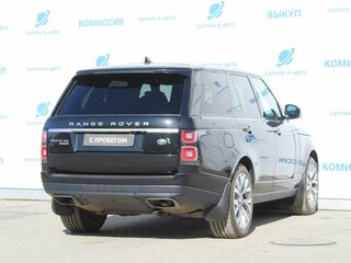 2018 Land Rover Range Rover IV Рестайлинг, чёрный, 5590000 рублей, вид 5